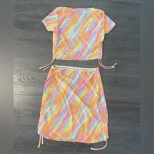 Bathing suit cover up set